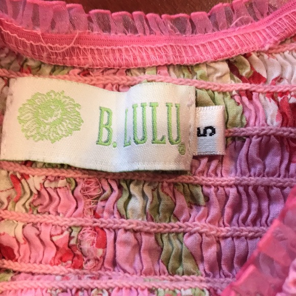 B. Lulu Floral Dress Made in the USA Size 5 - Picture 7 of 10